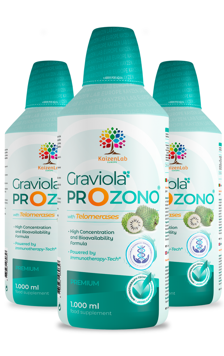 Graviola Prozono con Telomerasa como complemento de la quimioterapia y radioterapia
